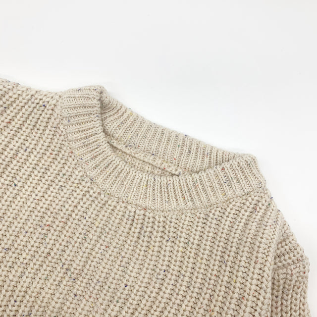 Knitted Cotton Sweater | Jumper