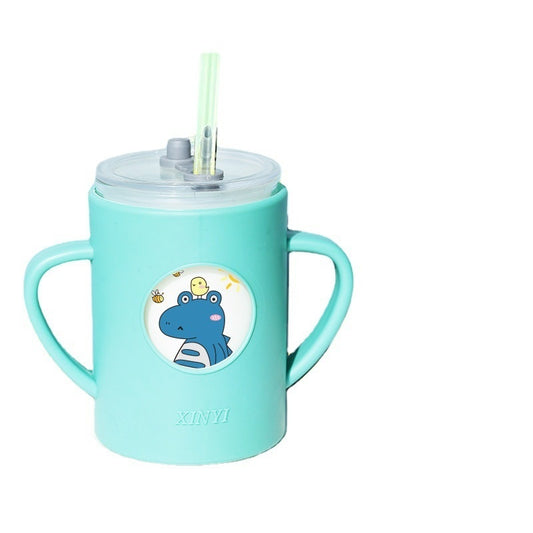 Sippy Cup with Handle (3 color options green, pink and yellow)