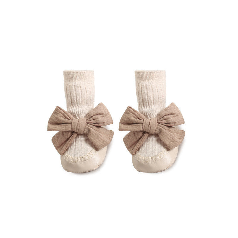 Baby Bow Sock Shoes