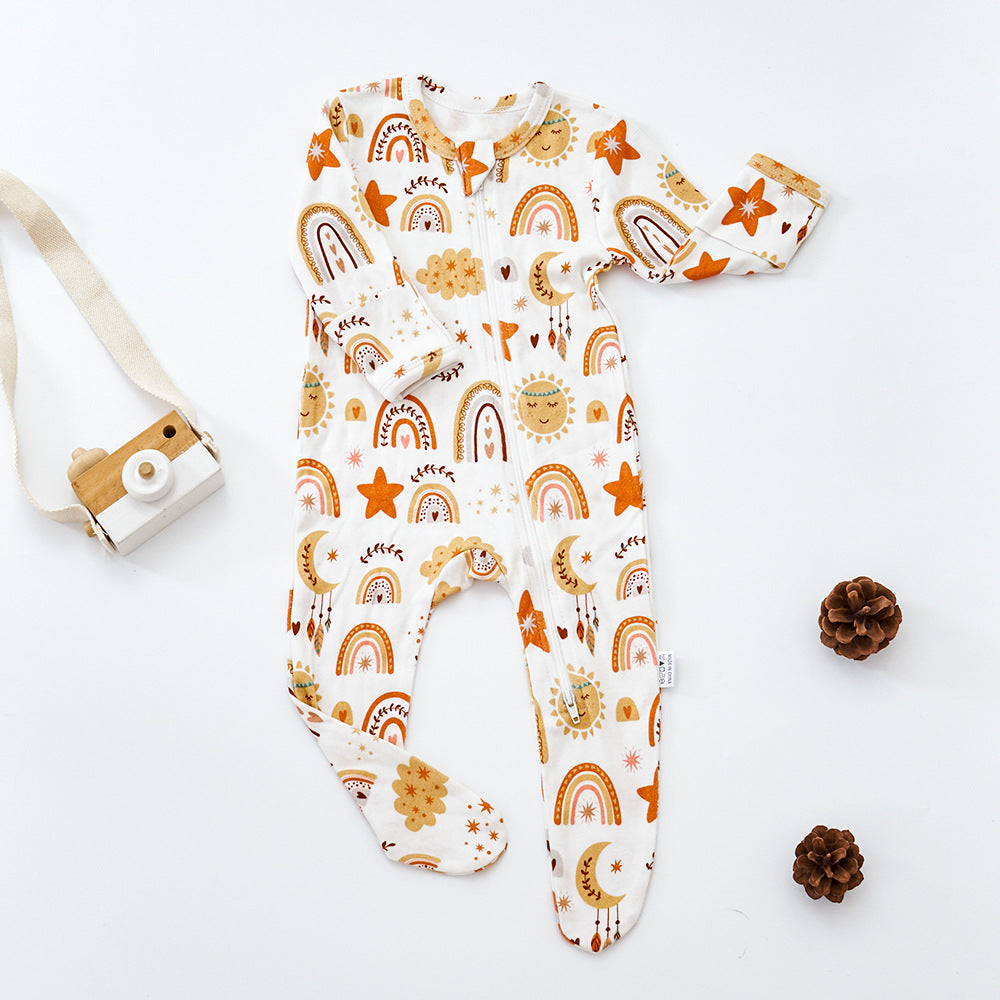 Soft Stretchy Bamboo Cotton Onesie (12 design options)