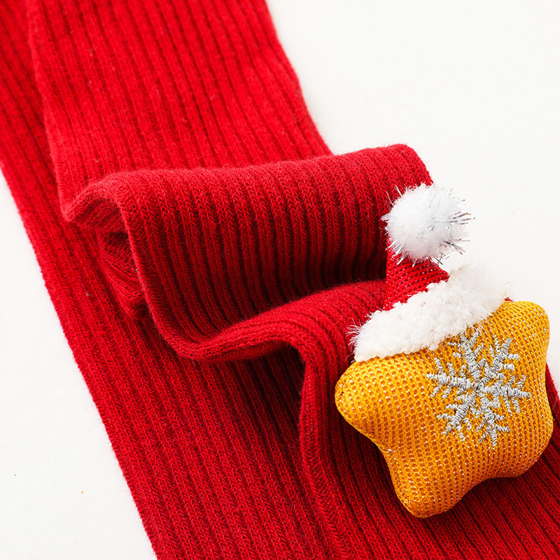 Christmas Cotton Baby Leggings